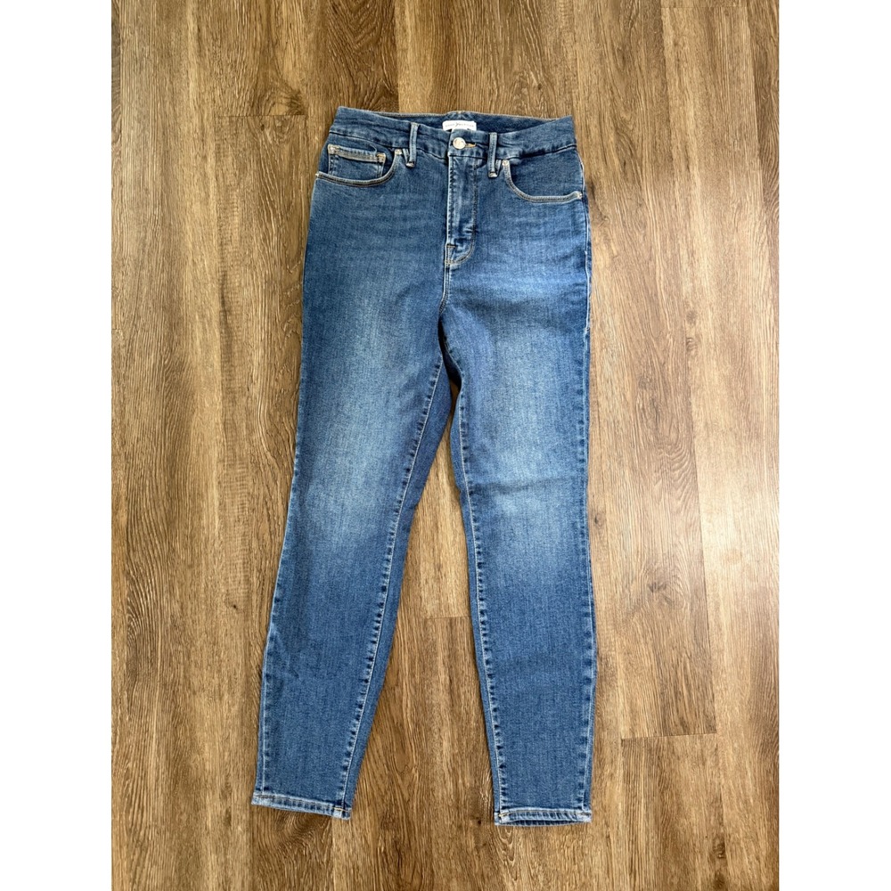 Good American Good Legs High Rise Jeans Blue Size 8 29